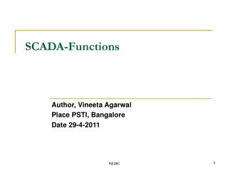 SCADA-Functions