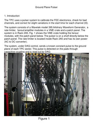 Ground Plane Pulser 1. Introduction