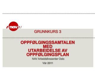 Læringsmål for kurset