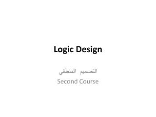 Logic Design