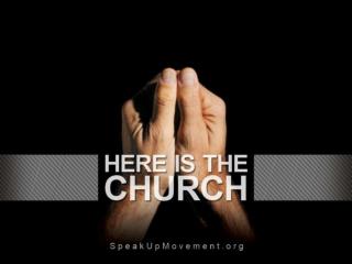 Who will speak if the Church is silenced? “And how are they to believe in Him