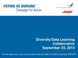 Diversity/Data Learning Collaborative September 24, 2014