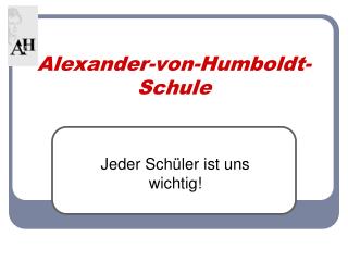 Alexander-von-Humboldt-Schule