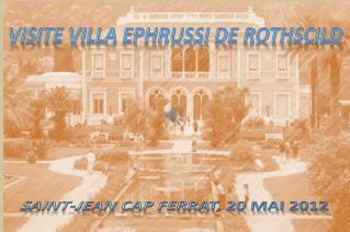 VISITE VILLA EPHRUSSI DE ROTHSCILD