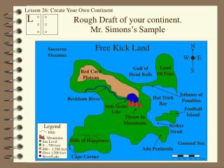 Lesson 26: Create Your Own Continent