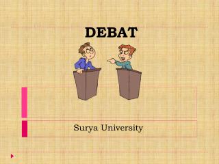 PPT - DEBAT PowerPoint Presentation, Free Download - ID:6077447