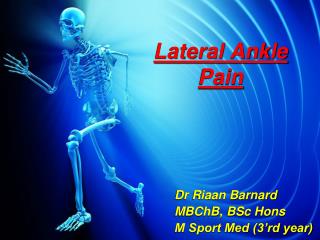 Lateral Ankle Pain