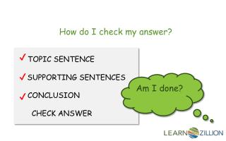 How do I check my answer?