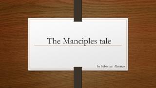 The Manciples tale