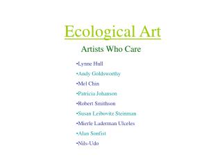 Ecological Art