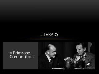 Literacy
