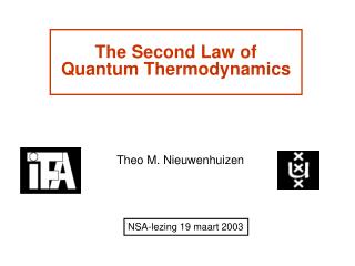 The Second Law of Quantum Thermodynamics