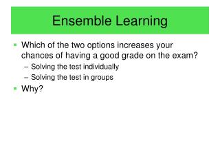 Ensemble Learning