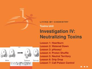 Toxins Unit