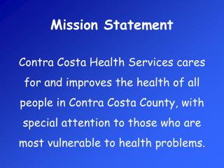 Mission Statement