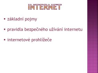INTERNET