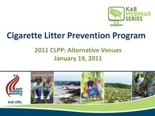 Cigarette Litter Prevention Program