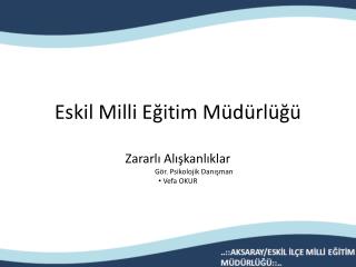 Eskil Milli Eğitim Müdürlüğü