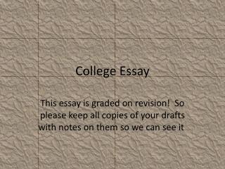 College Essay