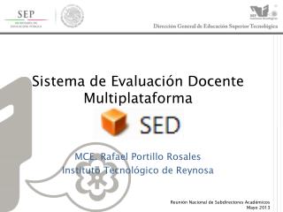 Sistema de Evaluación Docente Multiplataforma
