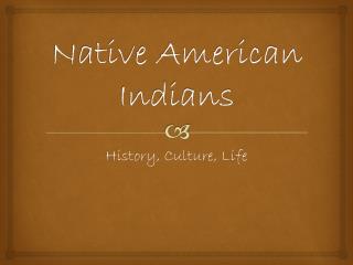 Native American Indians