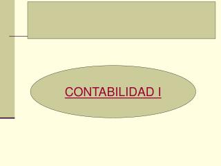 CONTABILIDAD I