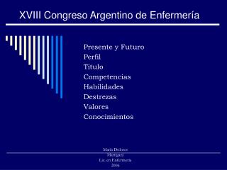 XVIII Congreso Argentino de Enfermería