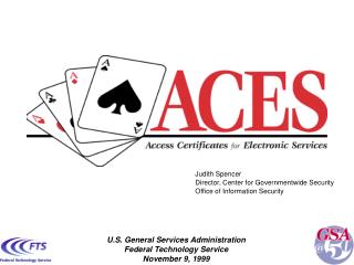 U.S. General Services Administration Federal Technology Service November 9, 1999