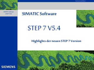 STEP 7 V5.4