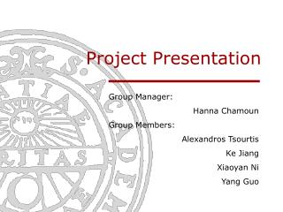 Project Presentation