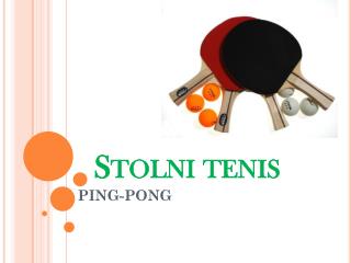 Stolni tenis PING-PONG