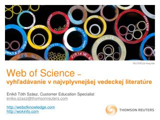 Web of Science – vyhľadávanie v najvplyvnejšej vedeckej literatúre