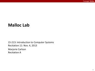 Malloc Lab