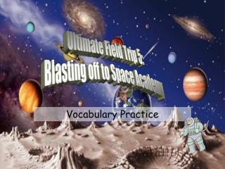 Vocabulary Practice