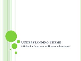 Understanding Theme