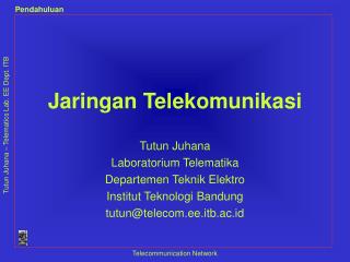 Jaringan Telekomunikasi