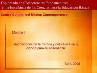 Diplomado en Competencias Fundamentales