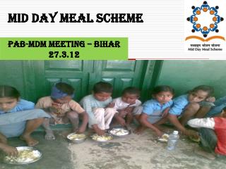 Mid Day Meal Scheme