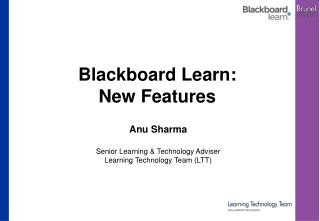 Blackboard Learn: New Features