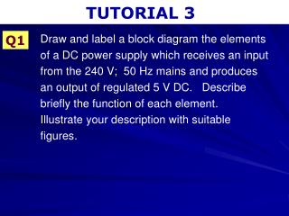 TUTORIAL 3