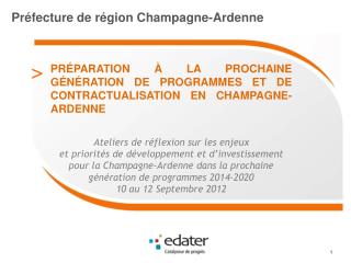 Préfecture de région Champagne-Ardenne