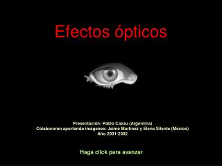 Efectos ópticos