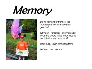 Memory