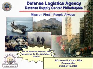 Defense Logistics Agency Defense Supply Center Philadelphia