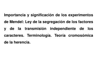 Gregor Mendel (1822-1884)