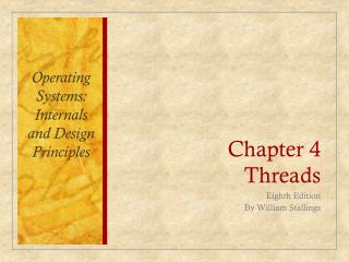 Chapter 4 Threads