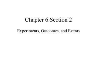 Chapter 6 Section 2