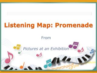 Listening Map: Promenade