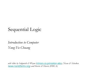 Sequential Logic