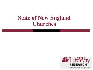 State of New England Churches